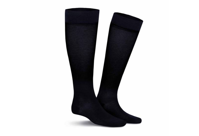 KUNERT Kniestrümpfe Fly&Care® (1-Paar) Herren Kniestrümpfe mit Stützklasse 3 von KUNERT