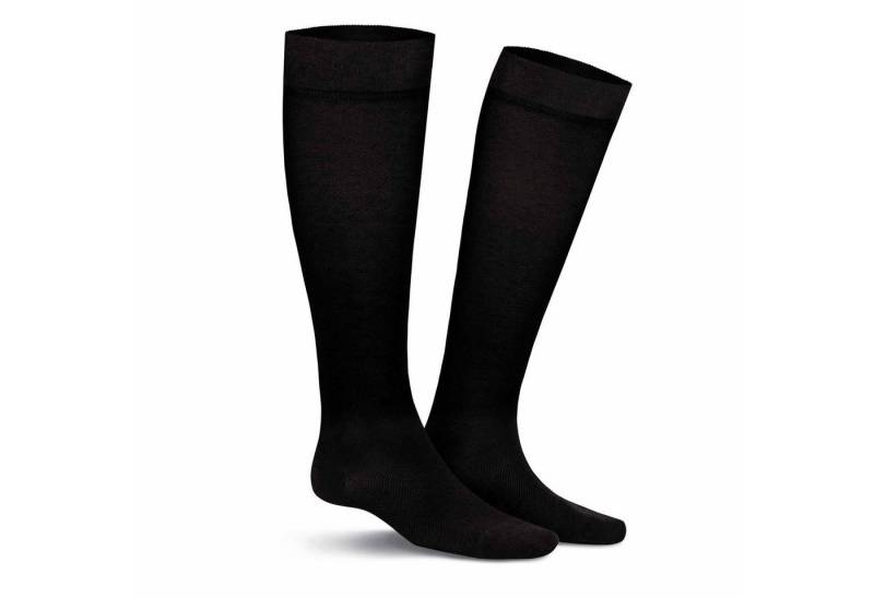 KUNERT Kniestrümpfe Fly&Care® (1-Paar) Herren Kniestrümpfe mit Stützklasse 3 von KUNERT
