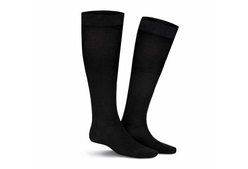 KUNERT Kniestrümpfe Fly&Care® (1-Paar) Herren Kniestrümpfe mit Stützklasse 3 von KUNERT