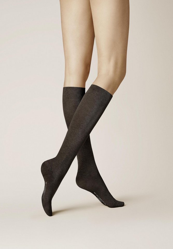KUNERT Kniestrümpfe Fly&Care® (1-Paar) Unterstützende Damen Kniestrümpfe als Reisebegleiter von KUNERT