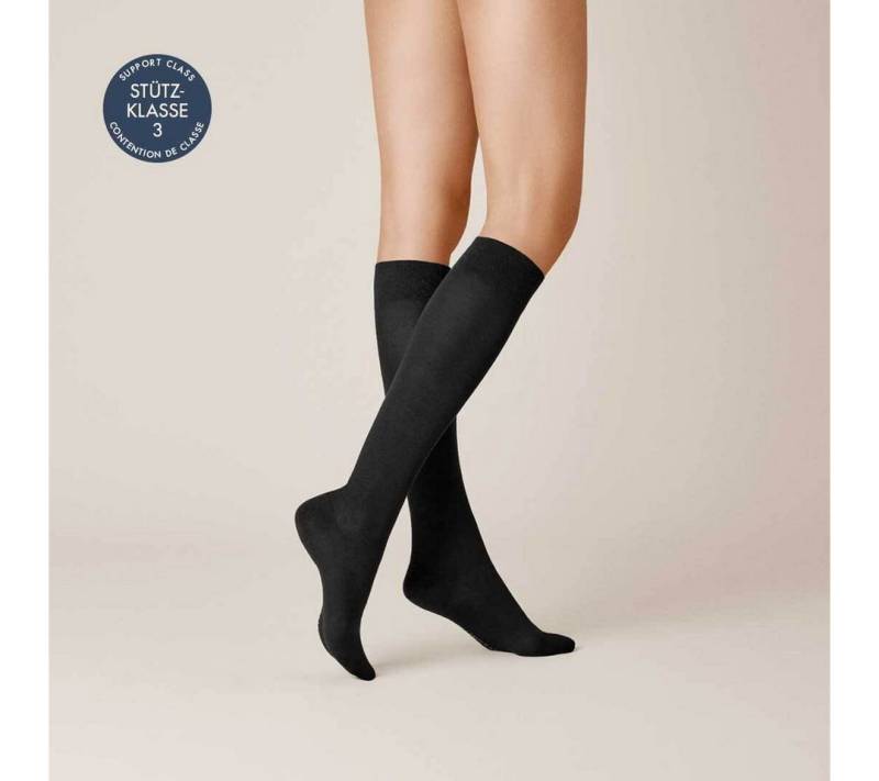 KUNERT Kniestrümpfe Fly&Care® (1-Paar) Unterstützende Damen Kniestrümpfe als Reisebegleiter von KUNERT