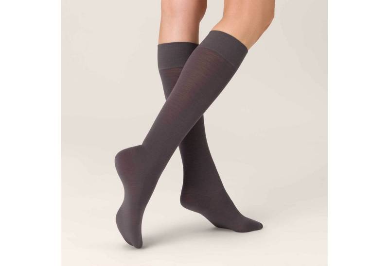 KUNERT Kniestrümpfe Sensual Merino (1-Paar) Damen Kniestrümpfe aus atmungsaktiver Merinowolle von KUNERT