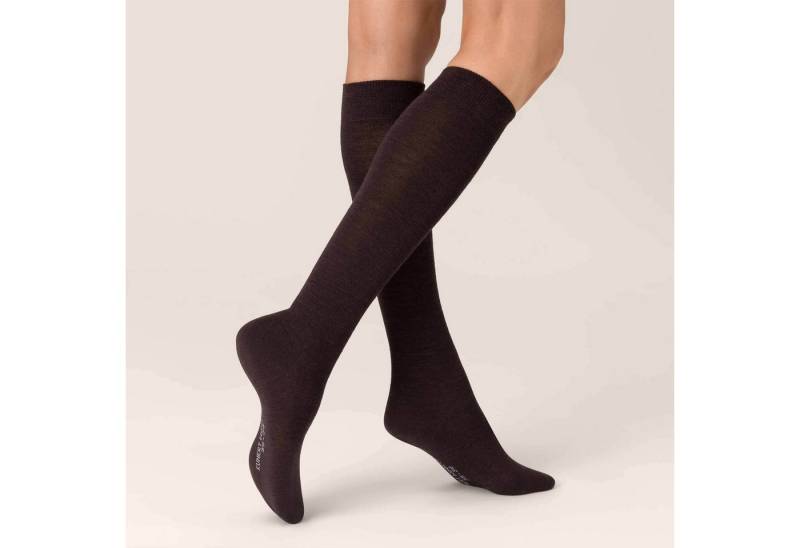 KUNERT Kniestrümpfe Wool Care (1-Paar) Kniestrümpfe aus 98% Wolle von KUNERT