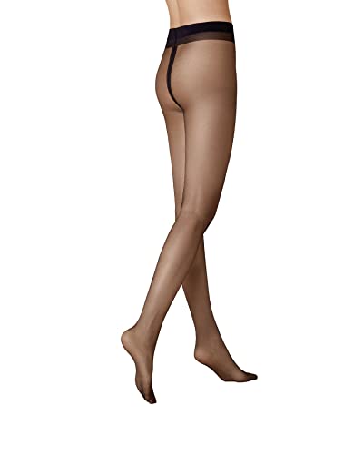 KUNERT Damen Strumpfhosen Fresh Up 10 klimaregulierend 10 DEN Black 0500 44-46 von KUNERT