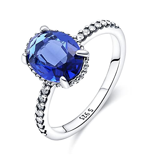 KUNSIR 925 Sterling Silber Ringe für Damen Liebesknoten Ringe Finger Federringe Schmuck Geschenke gekreuzte Ringe für Frauen mit Zirkonia Größe von KUNSIR