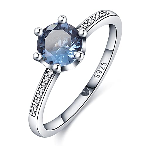 KUNSIR 925 Sterling Silber Ringe für Damen Liebesknoten Ringe Finger Federringe Schmuck Geschenke gekreuzte Ringe für Frauen mit Zirkonia Größe von KUNSIR