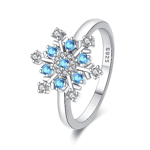 KUNSIR 925 Sterling Silber Ringe für Damen Liebesknoten Ringe Finger Federringe Schmuck Geschenke gekreuzte Ringe für Frauen mit Zirkonia Größe von KUNSIR