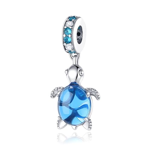 KUNSIR Charm Anhänger Damen 925 Sterling Silber für Armband Charms Beads passend für Pandora Armband und Halskette, Kompatibel mit Europäischen Armbänder für Frauen Mädchen C1 von KUNSIR
