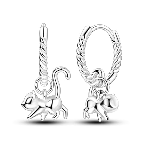 KUNSIR Silber Ohrringe für Damen Ohrringe, 1 Paar 925 Sterling Silber Ohrstecker Hypoallergen für Frauen und Mädchen von KUNSIR