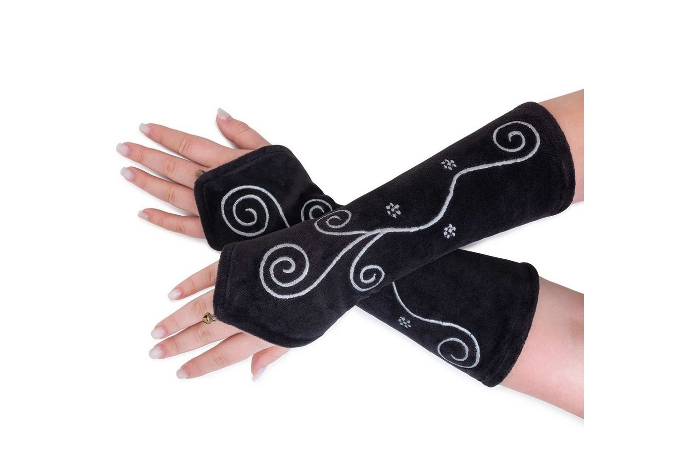 KUNST UND MAGIE Armstulpen Samt Stulpen Armstulpen Handwärmer Pulswärmer Handschuhe Boho Armlinge KUNST UND MAGIE Armstulpen Samt Stulpen Armstulpen Handwärmer Pulswärmer Handschuhe Boho Armlinge von KUNST UND MAGIE