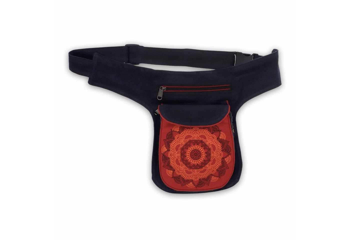 KUNST UND MAGIE Bauchtasche Bauchtasche Hüfttasche Mandala Gürteltasche Festivaltasche Sidebag von KUNST UND MAGIE