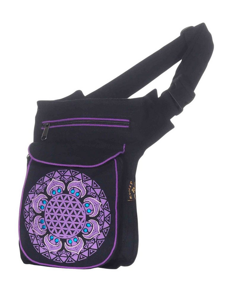 KUNST UND MAGIE Bauchtasche Hüfttasche Bauchtasche Gürteltasche Bauchgurt Festival Blume d. Lebens KUNST UND MAGIE Bauchtasche Hüfttasche Bauchtasche Gürteltasche Bauchgurt Festival Blume d. Lebens von KUNST UND MAGIE