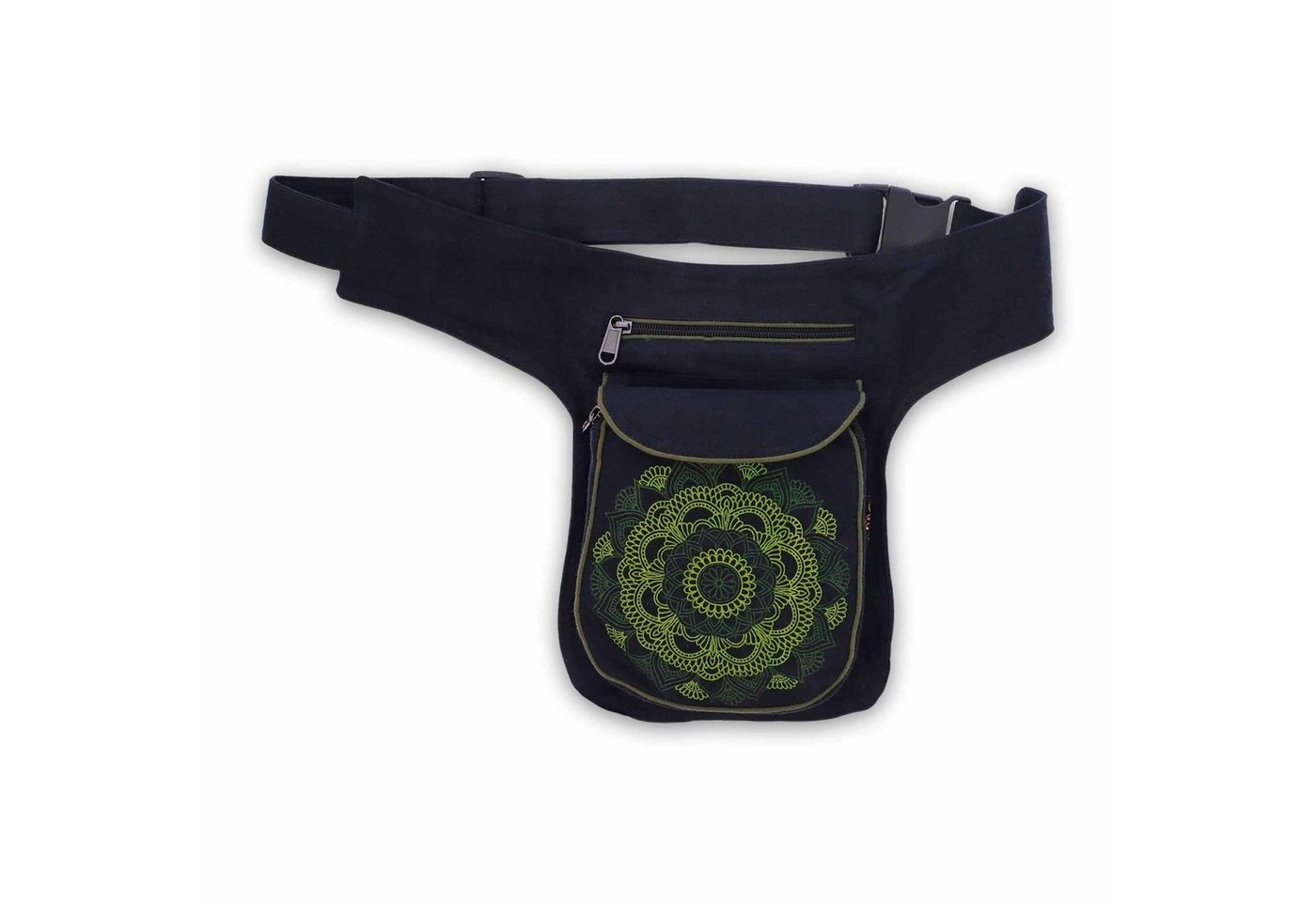 KUNST UND MAGIE Bauchtasche Bauchtasche Hüfttasche Mandala Gürteltasche Festivaltasche Sidebag von KUNST UND MAGIE