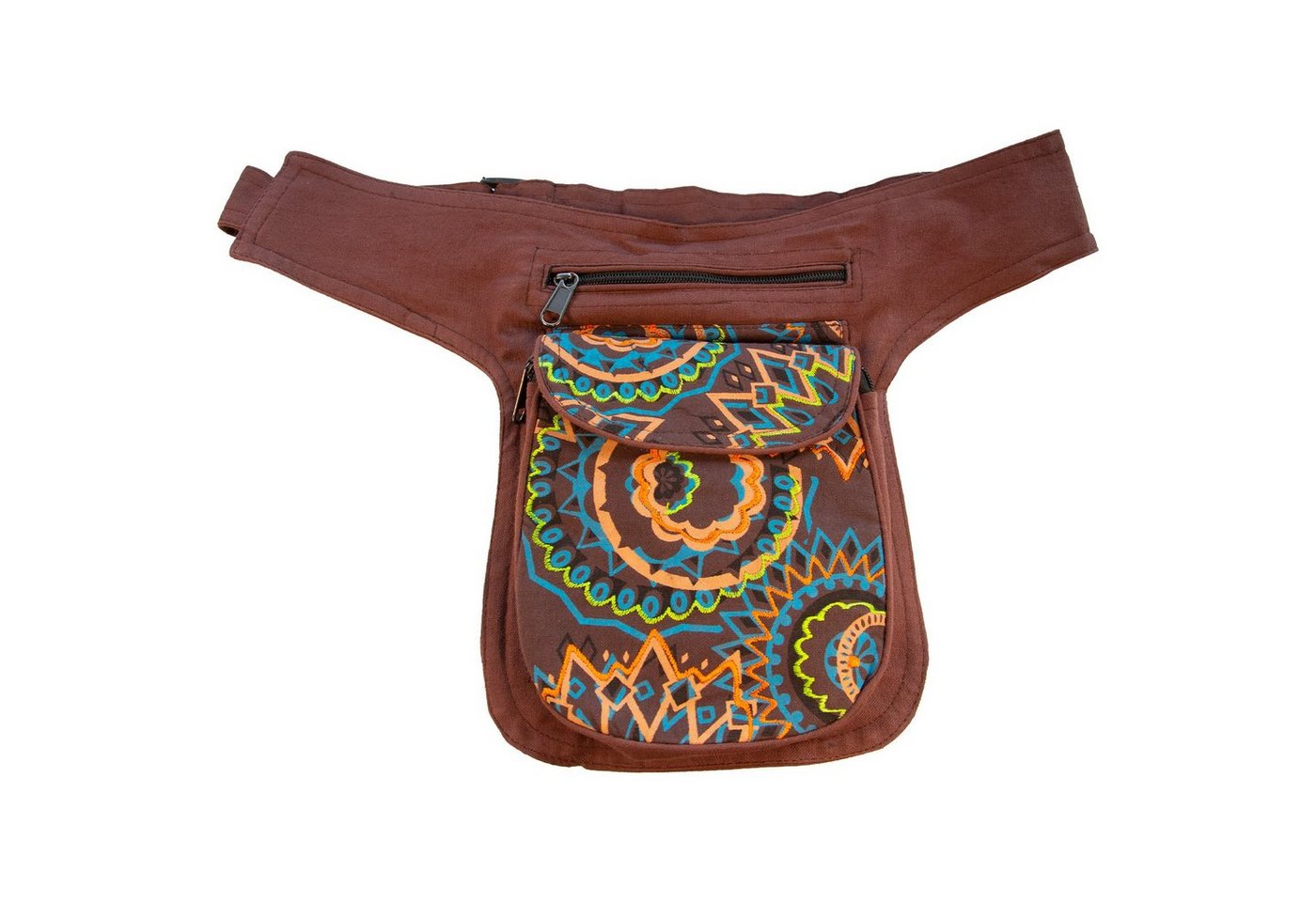 KUNST UND MAGIE Bauchtasche KUNST&MAGIE Bauchtasche Mandala-Print Gürtelt/Festivaltasche Sidebag von KUNST UND MAGIE