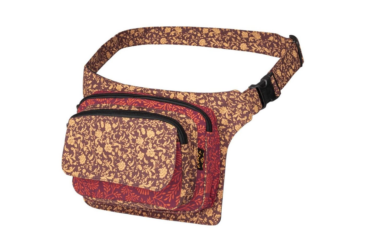 KUNST UND MAGIE Bauchtasche KUNST UND MAGIE Boho Goa Bauchtasche Gürteltasche Hüfttasche Sidebag von KUNST UND MAGIE