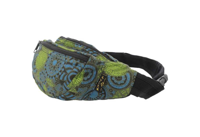KUNST UND MAGIE Bauchtasche KUNST UND MAGIE Bunt Boho Bauchtasche Gürteltasche Hüfttasche Sidebag von KUNST UND MAGIE