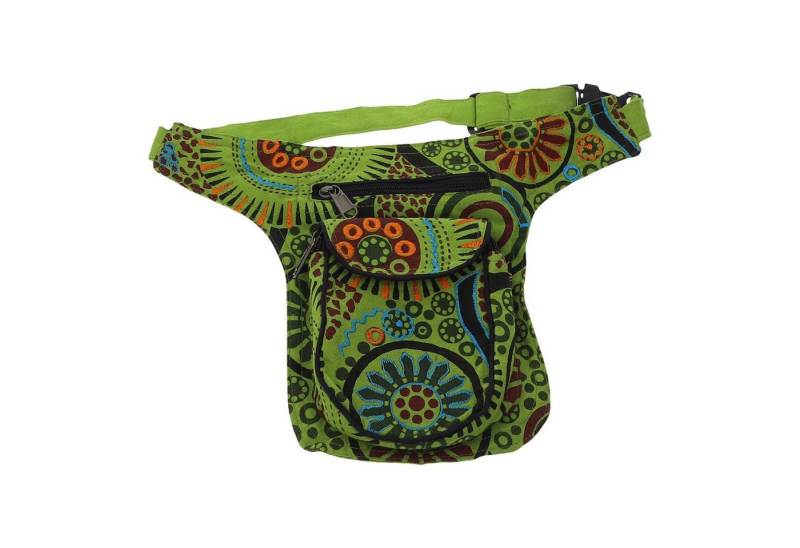 KUNST UND MAGIE Bauchtasche KINDER Schulter Bauchtasche Gürteltasche Bauchgurt Hippie Psy Kids von KUNST UND MAGIE