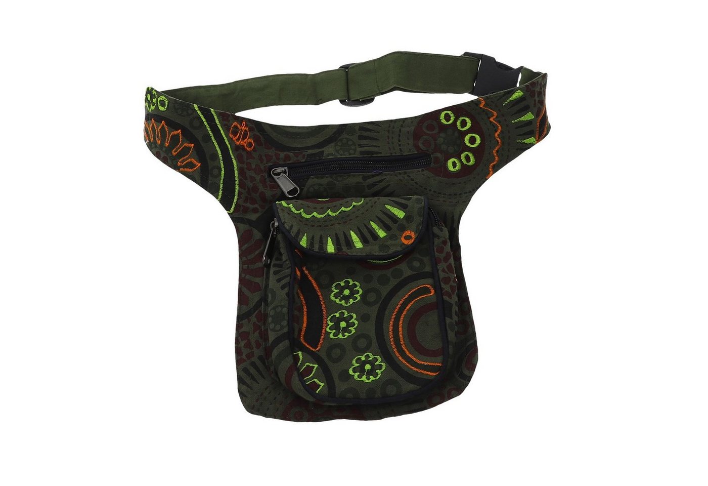 KUNST UND MAGIE Bauchtasche KINDER Schulter Bauchtasche Gürteltasche Bauchgurt Hippie Psy Kids von KUNST UND MAGIE