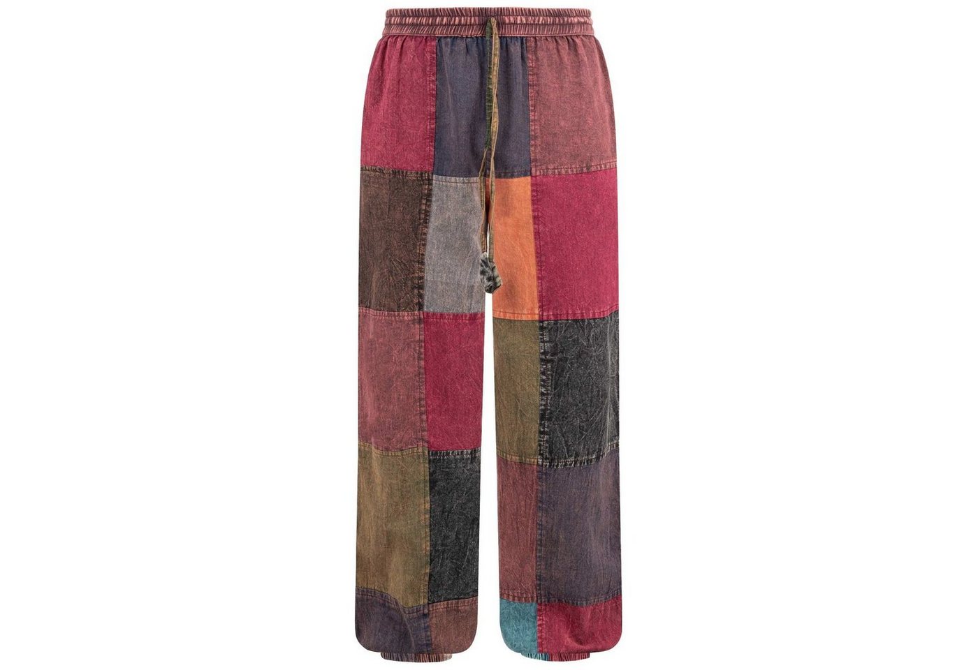 KUNST UND MAGIE Cargohose Bunt Patchwork Freizeit Hose Stonewashed-Unisex Hippie Goa Hose Boho KUNST UND MAGIE Cargohose Bunt Patchwork Freizeit Hose Stonewashed-Unisex Hippie Goa Hose Boho von KUNST UND MAGIE