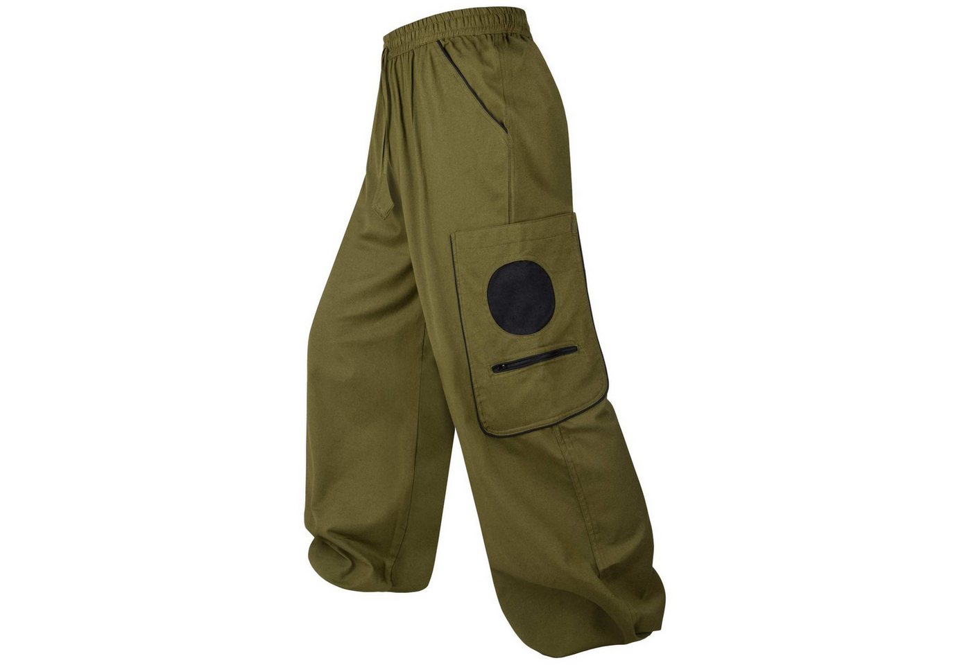 KUNST UND MAGIE Cargohose Kunst und Magie Unisex Goa Pluderhose Pumphose Freizeithose Cargohose KUNST UND MAGIE Cargohose Kunst und Magie Unisex Goa Pluderhose Pumphose Freizeithose Cargohose von KUNST UND MAGIE