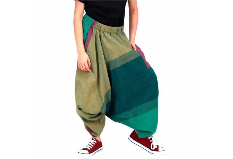 KUNST UND MAGIE Haremshose/Jodhpur-Hose Kinder Haremshose Aladin Hose Hippie Kids Pluderhose Boho Kinderhose von KUNST UND MAGIE