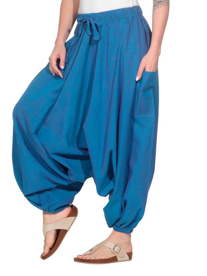 KUNST UND MAGIE Haremshose KUNST UND MAGIE Orientalische Haremshose one size in vielen Farben von KUNST UND MAGIE