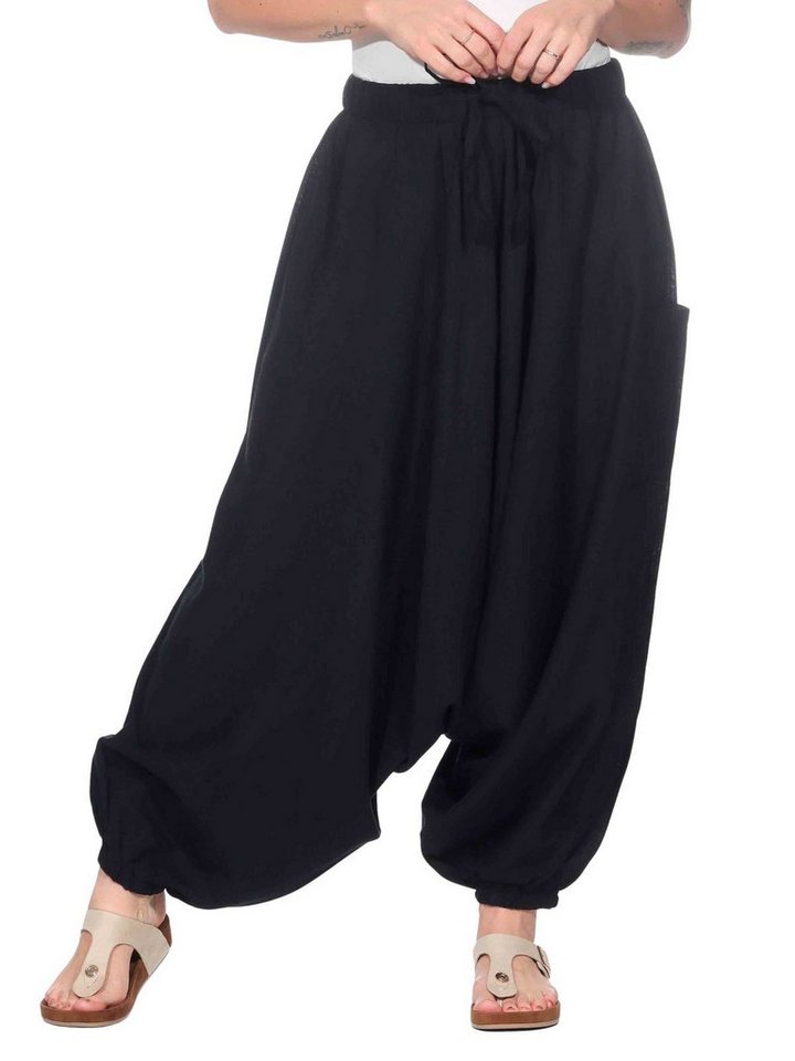 KUNST UND MAGIE Haremshose KUNST UND MAGIE Orientalische Haremshose one size in vielen Farben von KUNST UND MAGIE