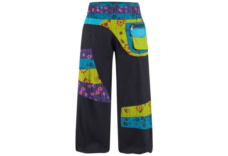 KUNST UND MAGIE Haremshose Kunst&Magie Bunte Hippiehose Baumwolle IBIZA Strandhose Wellnesshose von KUNST UND MAGIE