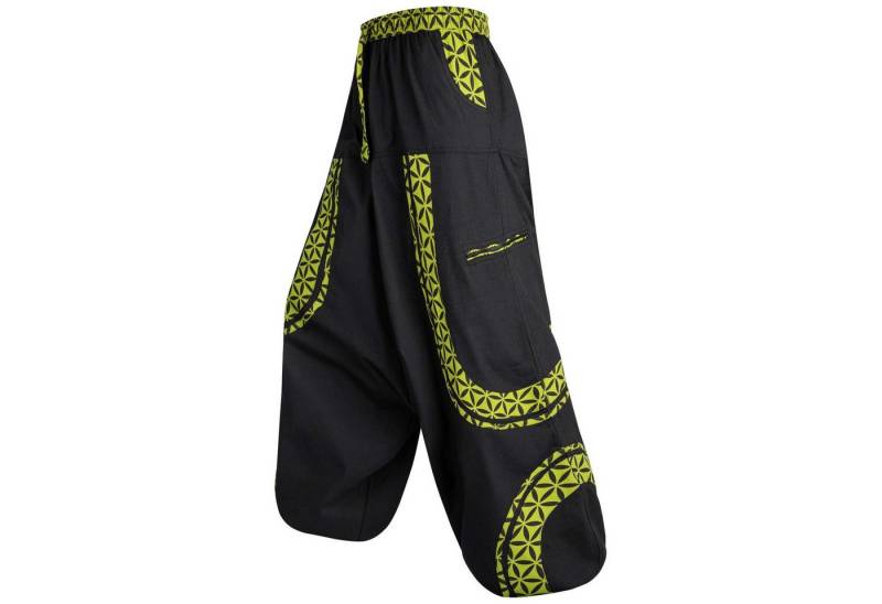 KUNST UND MAGIE Haremshose Kunst&Magie Freizeit Haremshose Baumwolle Unisex-Für Sie&Ihn Baggy Goa von KUNST UND MAGIE