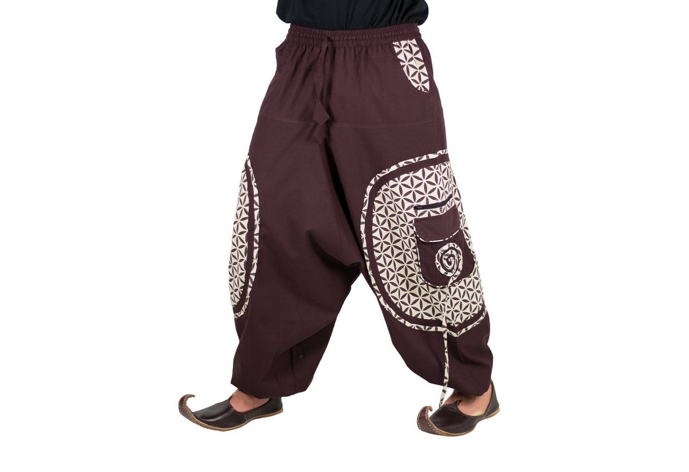 KUNST UND MAGIE Haremshose Kunst&Magie Haremshose bunte Muster Hippie Hose Blume des Lebens KUNST UND MAGIE Haremshose Kunst&Magie Haremshose bunte Muster Hippie Hose Blume des Lebens von KUNST UND MAGIE