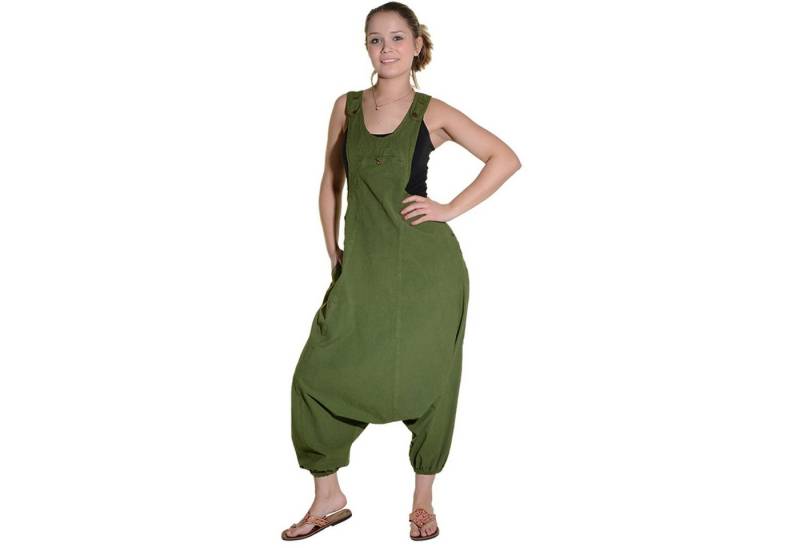 KUNST UND MAGIE Haremshose Kunst und Magie Hippie Latzhose Haremshose Hose Psy Goa 70er Overall von KUNST UND MAGIE