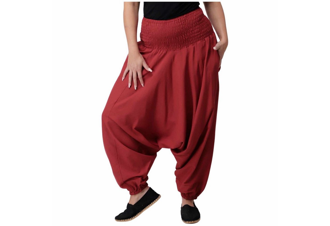 KUNST UND MAGIE Haremshose Kunst&Magie Unisex Orientalische prewashed Harems-/Pluder-/Pumphose KUNST UND MAGIE Haremshose Kunst&Magie Unisex Orientalische prewashed Harems-/Pluder-/Pumphose von KUNST UND MAGIE