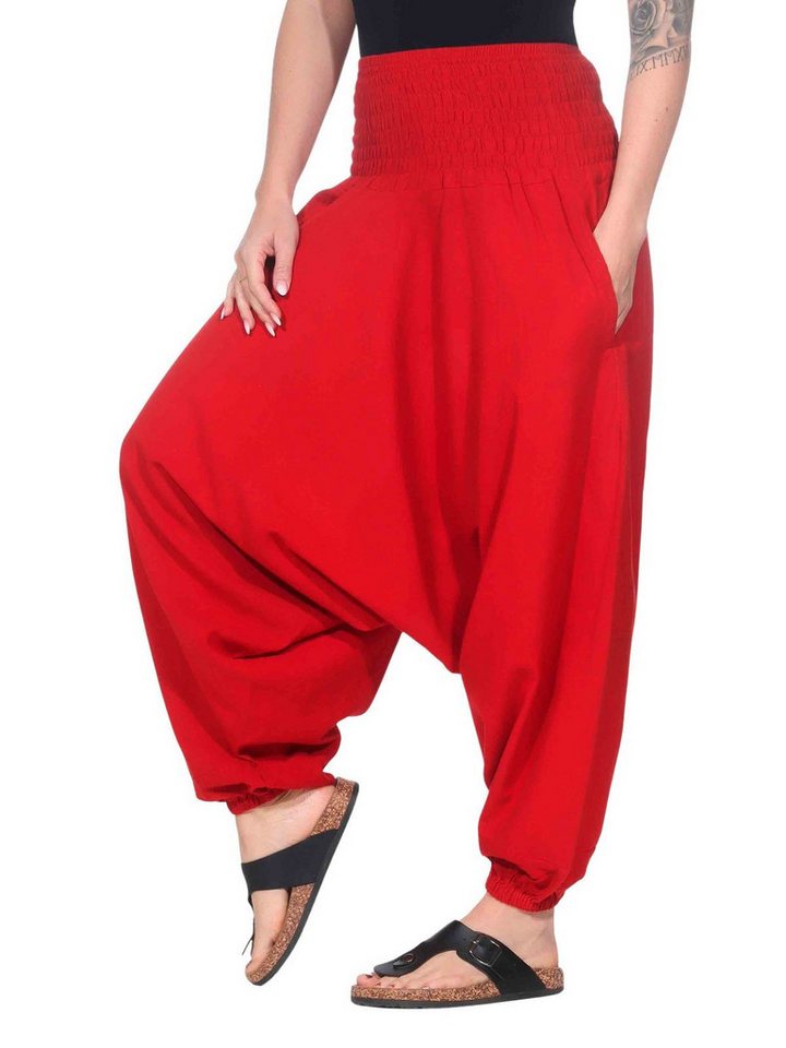 KUNST UND MAGIE Haremshose Unisex Orientalische Haremshose Pluderhose Pumphose Einheitsgröße KUNST UND MAGIE Haremshose Unisex Orientalische Haremshose Pluderhose Pumphose Einheitsgröße von KUNST UND MAGIE