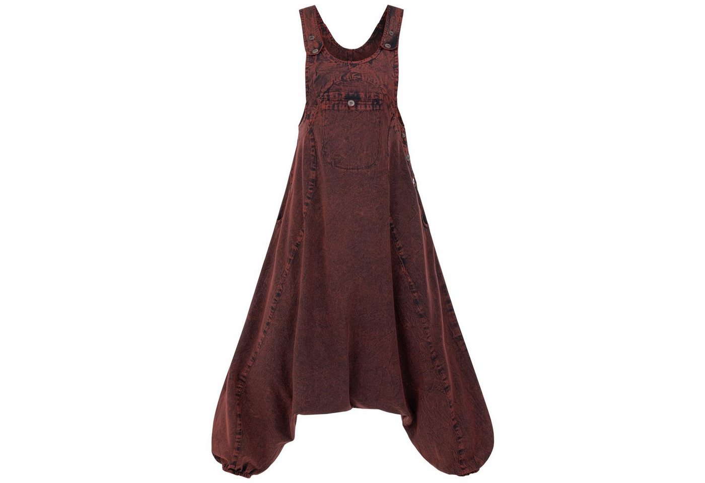 KUNST UND MAGIE Latzhose Hippie Latz/Haremshose Hose 70er Jumpsuit Overall Stonewashed Catsuit KUNST UND MAGIE Latzhose Hippie Latz/Haremshose Hose 70er Jumpsuit Overall Stonewashed Catsuit von KUNST UND MAGIE