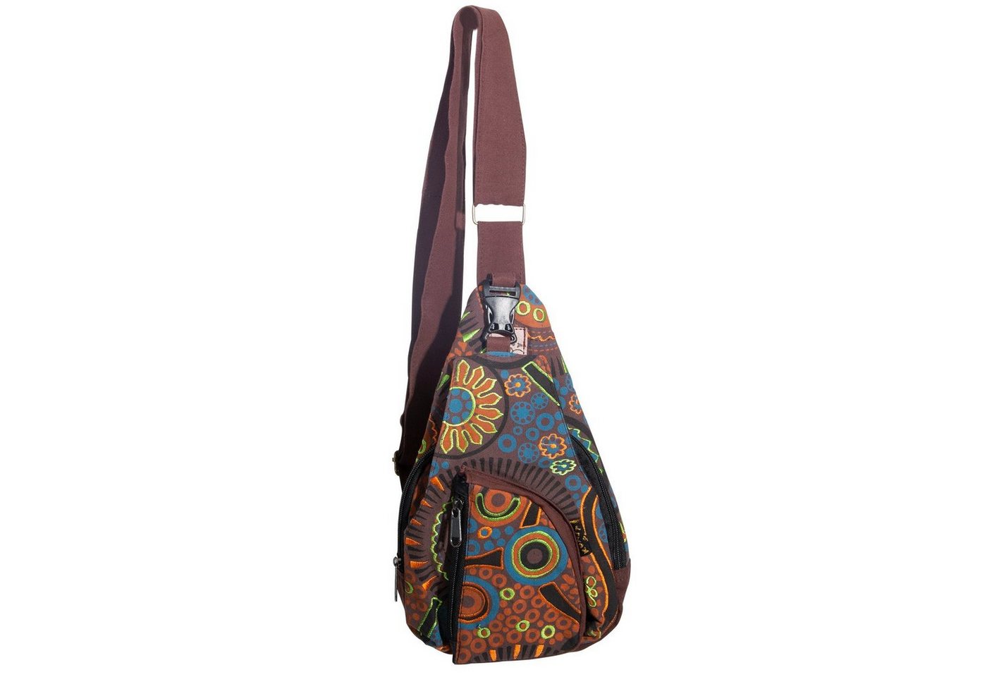 KUNST UND MAGIE Schultertasche Kunst und Magie Slingrucksack Bodybag Schultertasche Umhängetasche von KUNST UND MAGIE