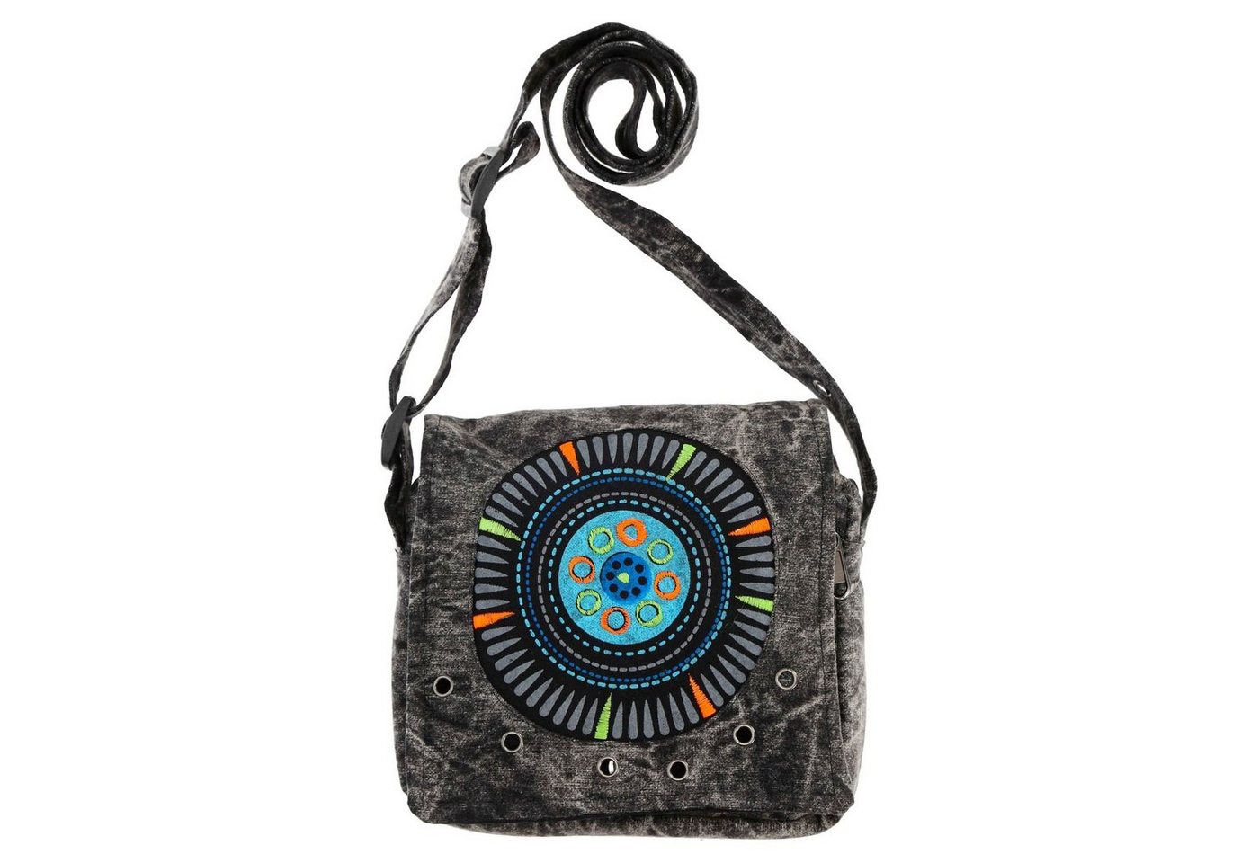 KUNST UND MAGIE Schultertasche Schultertasche Hippie Handtasche Tasche+Schulterriemen Damen Herren von KUNST UND MAGIE