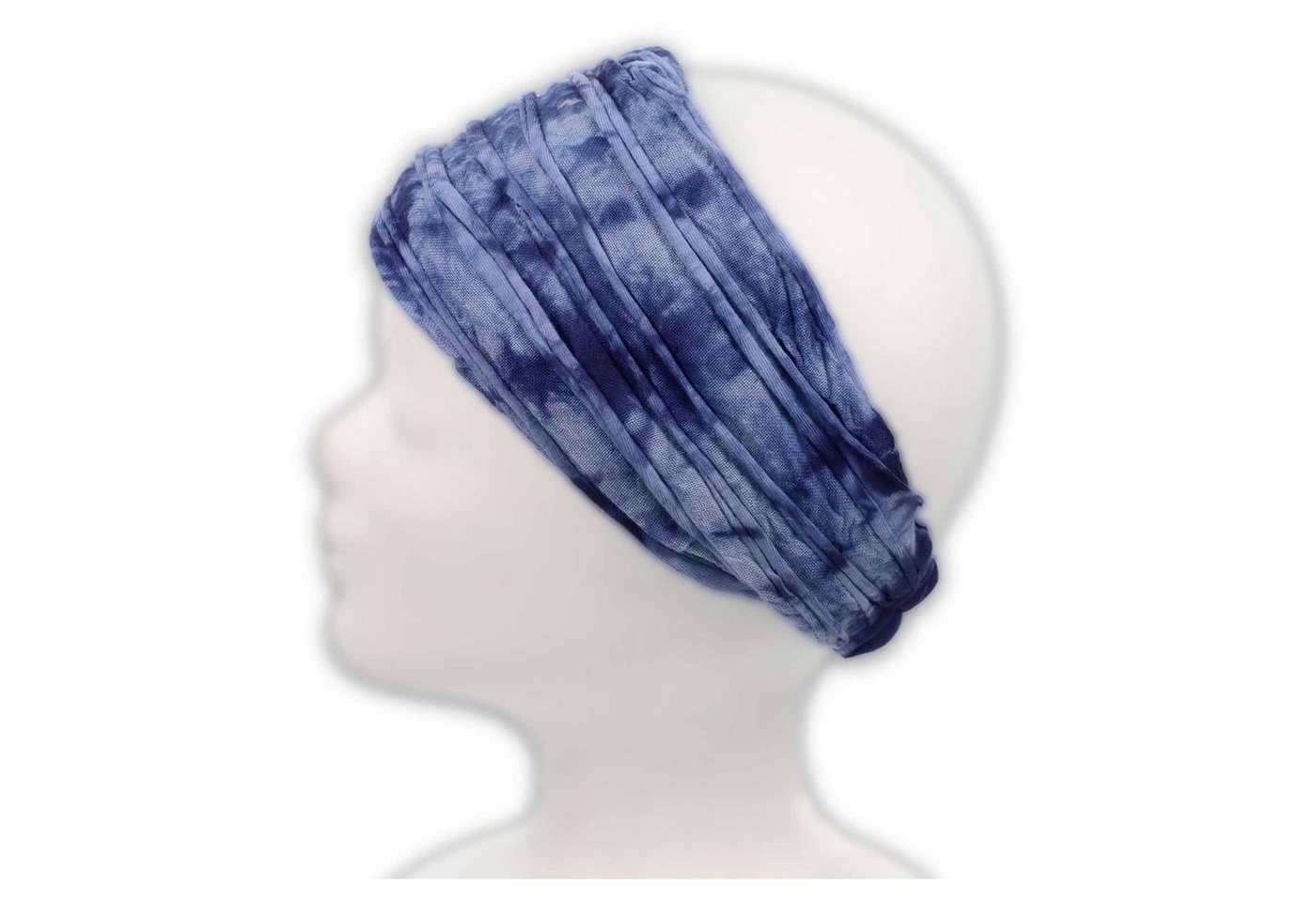 KUNST UND MAGIE Stirnband KUNST&MAGIE unisex hippie Stonewashed Batik Kopfband Stirnband Yoga von KUNST UND MAGIE