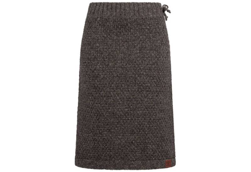 KUNST UND MAGIE Strickrock Langer Rock Klassischer Boho Strickrock Winter Wolle von KUNST UND MAGIE