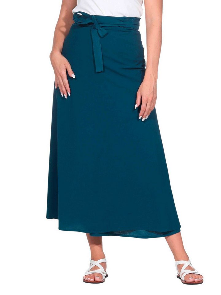 KUNST UND MAGIE Wickelrock Langer Wickelrock Baumwolle für Damen – Sommerrock Boho Rock Nepal KUNST UND MAGIE Wickelrock Langer Wickelrock Baumwolle für Damen – Sommerrock Boho Rock Nepal von KUNST UND MAGIE