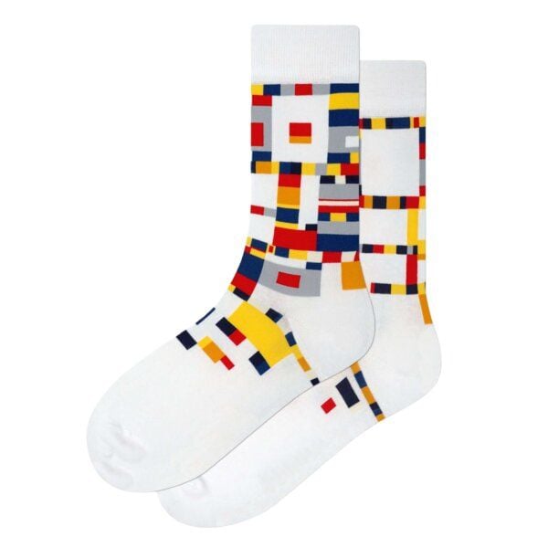 KUNSTSOKKEN Kunst Socken - Nahtlose Bunte Socken aus Bio-Baumwolle Mix - weihnachtsgeschenke für Künstler - Lustige Socken Geschenk von KUNSTSOKKEN