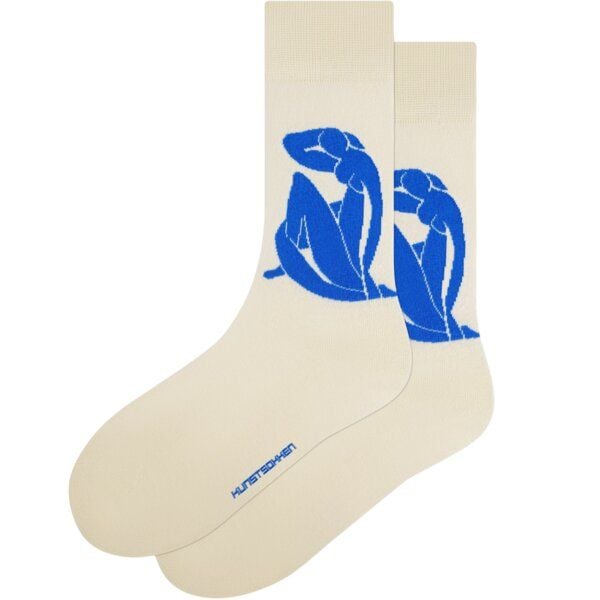 KUNSTSOKKEN Kunst Socken - Nahtlose Bunte Socken aus Bio-Baumwolle Mix - weihnachtsgeschenke für Künstler - Lustige Socken Geschenk von KUNSTSOKKEN