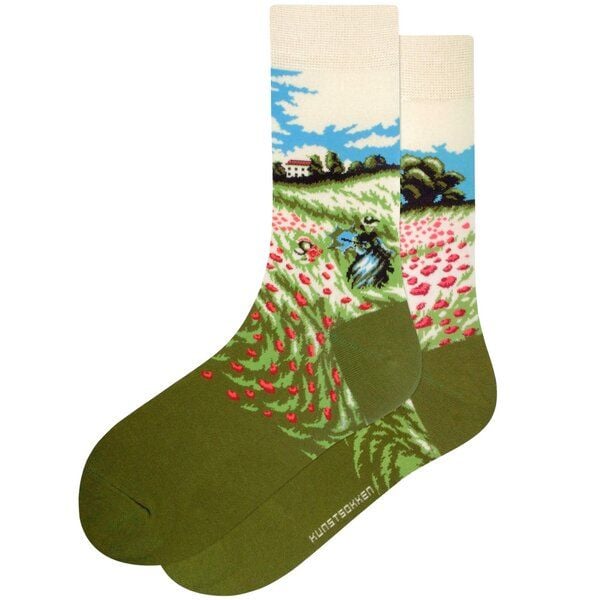 KUNSTSOKKEN Kunst Socken - Nahtlose Bunte Socken aus Bio-Baumwolle Mix - weihnachtsgeschenke für Künstler - Lustige Socken Geschenk von KUNSTSOKKEN