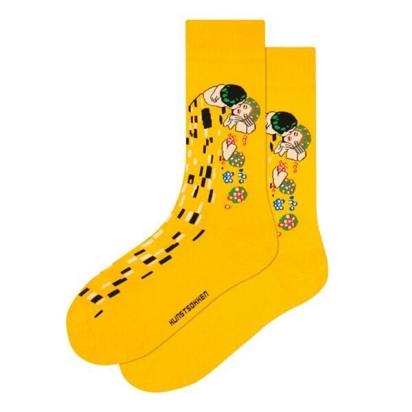 KUNSTSOKKEN Kunst Socken - Nahtlose Bunte Socken aus Bio-Baumwolle Mix - weihnachtsgeschenke für Künstler - Lustige Socken Geschenk von KUNSTSOKKEN