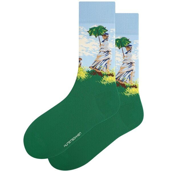 KUNSTSOKKEN Kunst Socken - Nahtlose Bunte Socken aus Bio-Baumwolle Mix - weihnachtsgeschenke für Künstler - Lustige Socken Geschenk von KUNSTSOKKEN