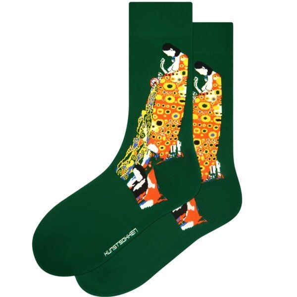 KUNSTSOKKEN Kunst Socken - Nahtlose Bunte Socken aus Bio-Baumwolle Mix - weihnachtsgeschenke für Künstler - Lustige Socken Geschenk von KUNSTSOKKEN