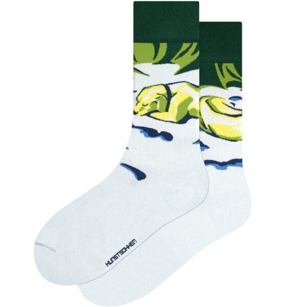 KUNSTSOKKEN Kunst Socken - Nahtlose Bunte Socken aus Bio-Baumwolle Mix - weihnachtsgeschenke für Künstler - Lustige Socken Geschenk von KUNSTSOKKEN