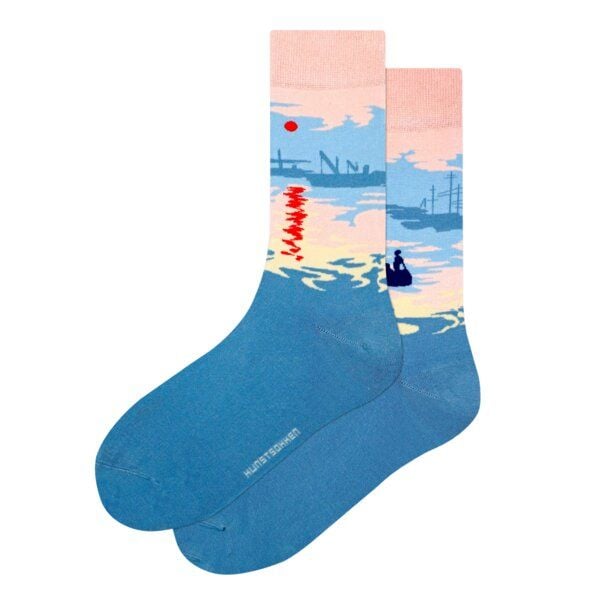 KUNSTSOKKEN Kunst Socken - Nahtlose Bunte Socken aus Bio-Baumwolle Mix - weihnachtsgeschenke für Künstler - Lustige Socken Geschenk von KUNSTSOKKEN