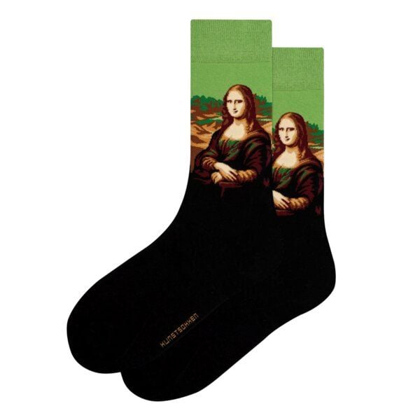 KUNSTSOKKEN Kunst Socken - Nahtlose Bunte Socken aus Bio-Baumwolle Mix - weihnachtsgeschenke für Künstler - Lustige Socken Geschenk von KUNSTSOKKEN