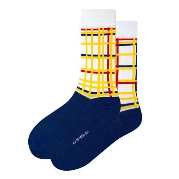 KUNSTSOKKEN Kunst Socken - Nahtlose Bunte Socken aus Bio-Baumwolle Mix - weihnachtsgeschenke für Künstler - Lustige Socken Geschenk von KUNSTSOKKEN