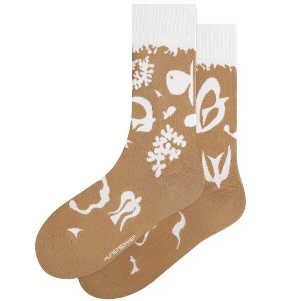 KUNSTSOKKEN Kunst Socken - Nahtlose Bunte Socken aus Bio-Baumwolle Mix - weihnachtsgeschenke für Künstler - Lustige Socken Geschenk von KUNSTSOKKEN